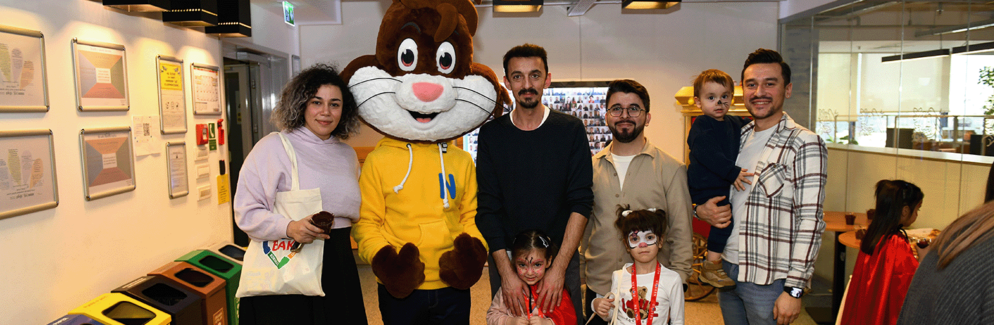 Nestle Kids. Nestle çalışanları ve çocuklarla fotoğraf çekimi