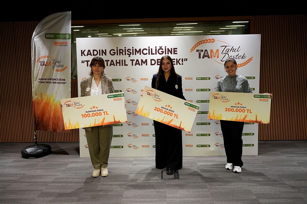 Tam Tahıl Tam Destek ile üç başarılı proje ödüllendirildi