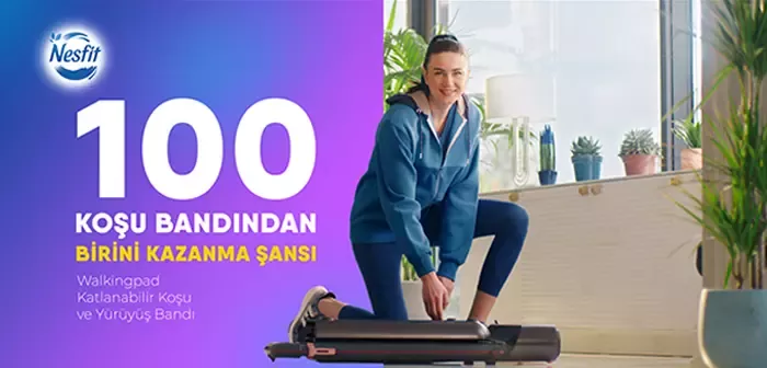 100 Koşu Bandından Birini Kazanma Şansı