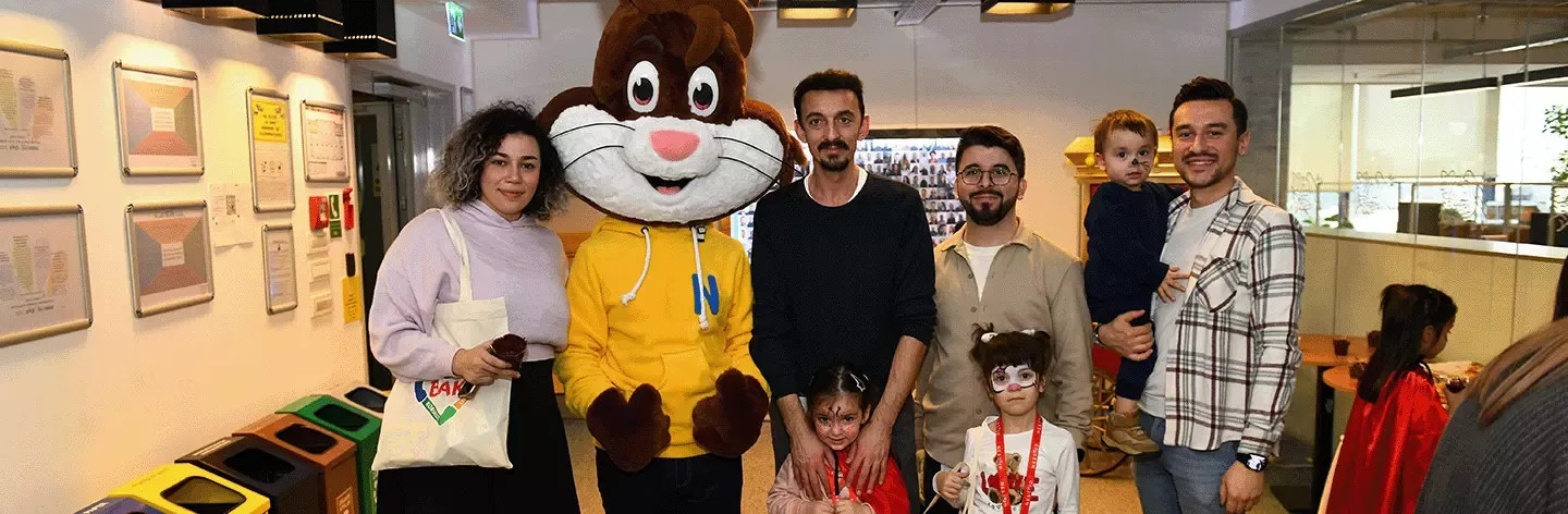 Nestle Kids. Nestle çalışanları ve çocuklarla fotoğraf çekimi