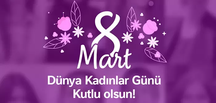 8 mart dunya kadınlar gunu banner