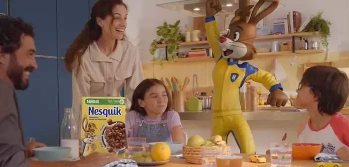Nestle Kahvaltilik Gevrekler Reklam filminden bir kare